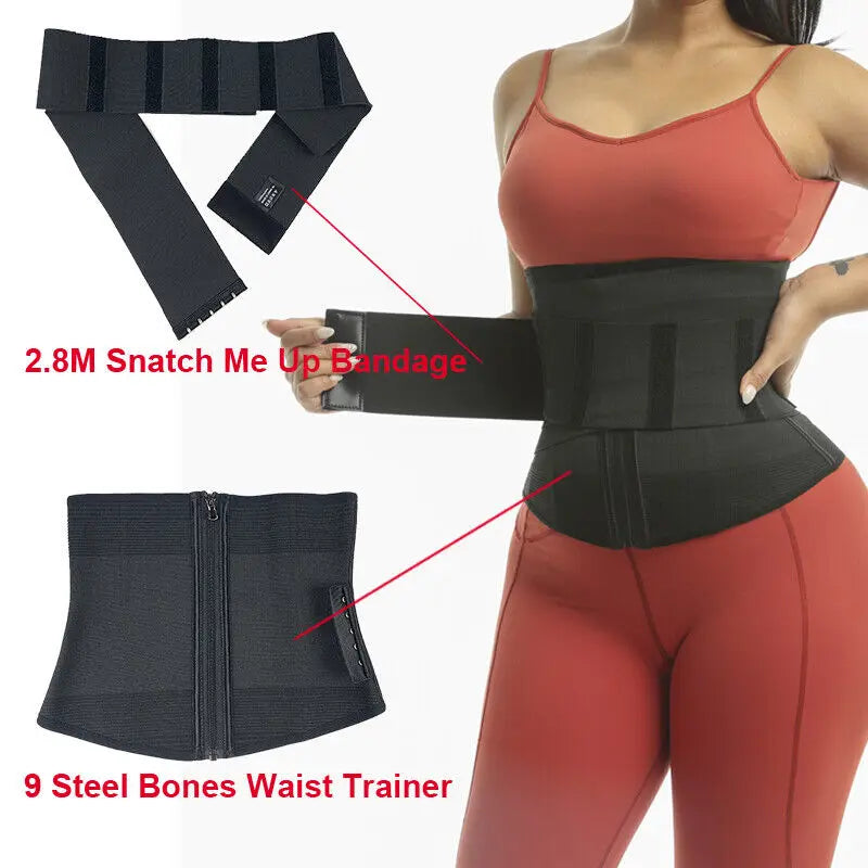 Women's Adjustable Tummy-Control Waist Trainer | OWNLUXE