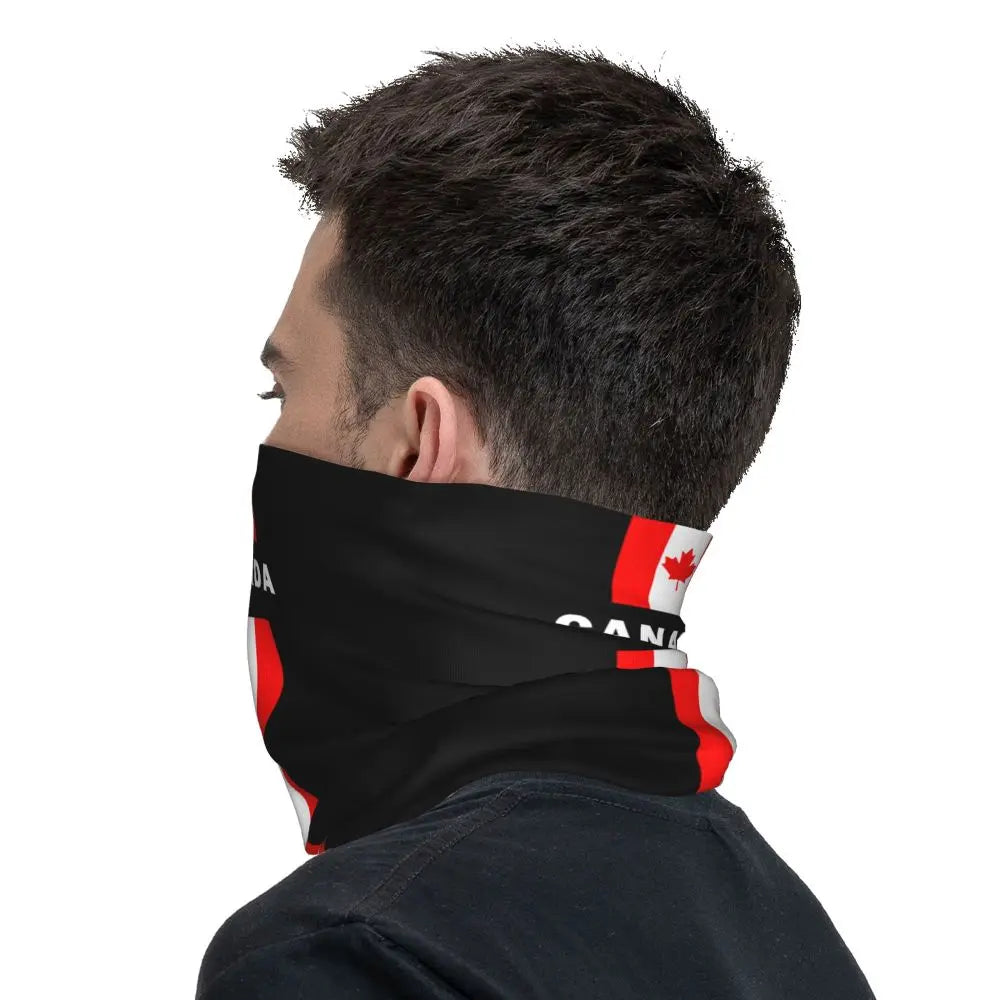 Canadian Flag Maple Leaf Neck Gaiter | OWNLUXE
