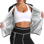 Sauna Sweat Suit Set – Waist Trainer Jacket & Leggings | OWNLUXE