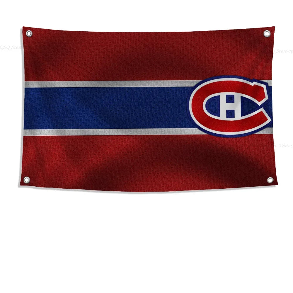 Montreal Canadiens Flag — Indoor & Outdoor Banner | OWNLUXE