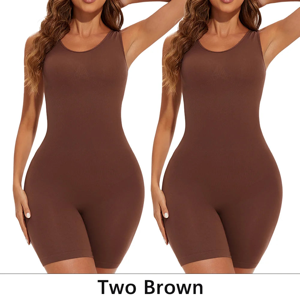 Firm Control Shaping Bodysuit – Wire‑Free, Cupless Shapewear
