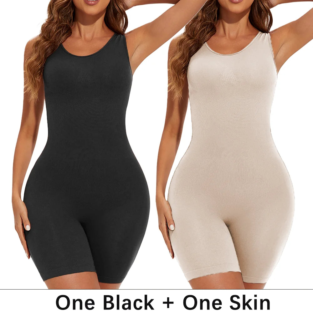 Firm Control Shaping Bodysuit – Wire‑Free, Cupless Shapewear