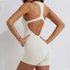 Yoga Slim-Fit Sleeveless Jumpsuit | OWNLUXE