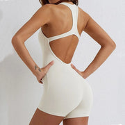 Yoga Slim-Fit Sleeveless Jumpsuit | OWNLUXE