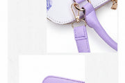 Fashion Elegant Shell Bag – Women's Flower Printing Tote Shoulder Crossbody