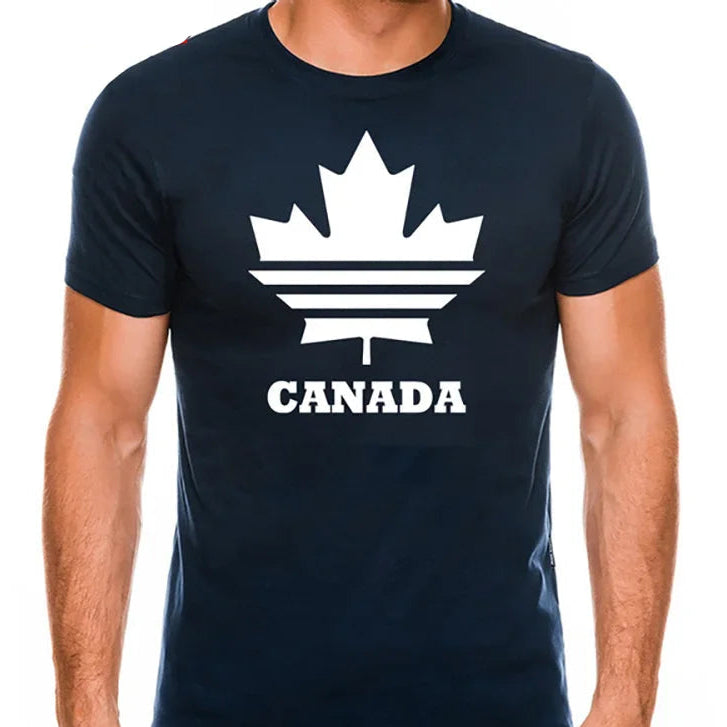 True North Strong Canada T-Shirt – Canadian Map Flag Maple Leaf Tee | OWNLUXE