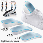 Load image into Gallery viewer, Height Increase Insoles Men Women Shoes Flat Feet Arch Support Orthopedic Insoles Sneakers Heel Lift Memory Foam Soft Shoe Pads
