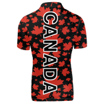 Load image into Gallery viewer, 🍁 Men&#39;s Printed Short-Sleeve Shirt – Casual Style with Canada Pride | Chemise imprimée à manches courtes pour homme – Style décontracté aux couleurs du Canada

