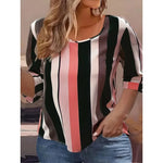 Load image into Gallery viewer, 🌸 Striped Summer Dress – Robe Longue Rayée d’Été pour Femme
