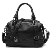 Women's Sequined Tassel Tote & Crossbody Bag - PU Leather