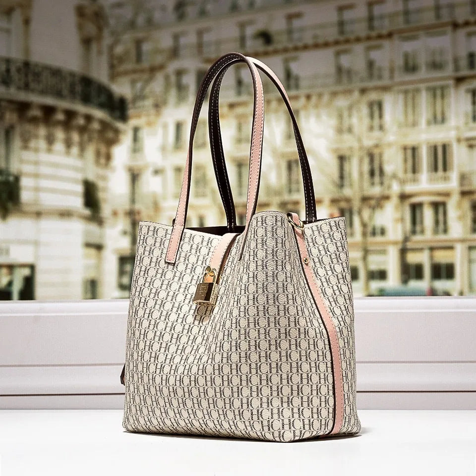 CH Classic Bucket Bag - 2025 Luxury PVC Crossbody