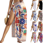 Printed Maxi Floral Wrap Dress | OWNLUXE