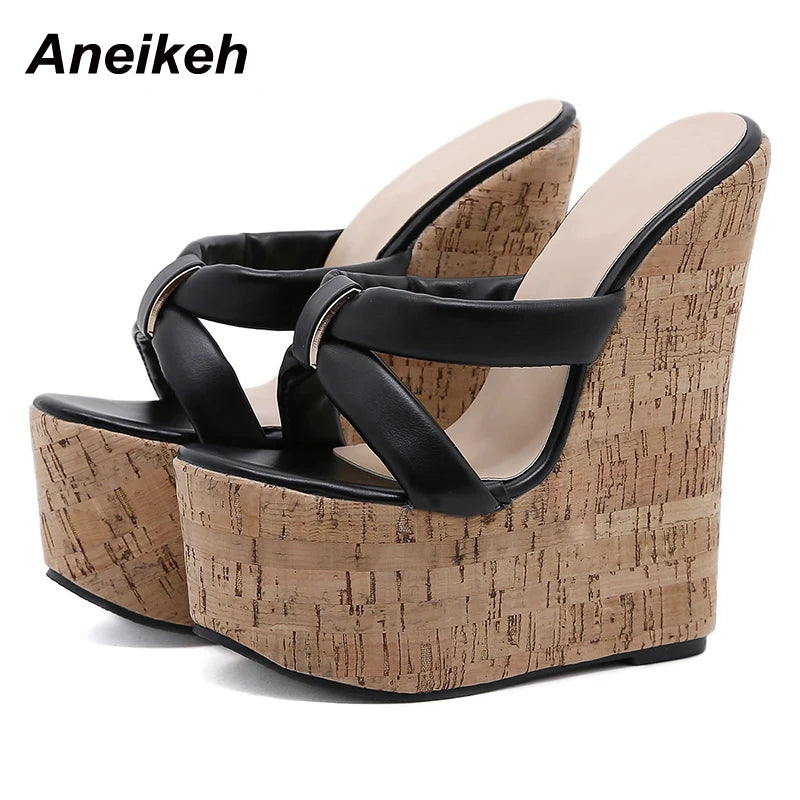 Women's Open Toe Platform Heels – Shop at OWNLUXE