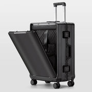 Front-Opening Carry-On Spinner with Laptop Compartment
