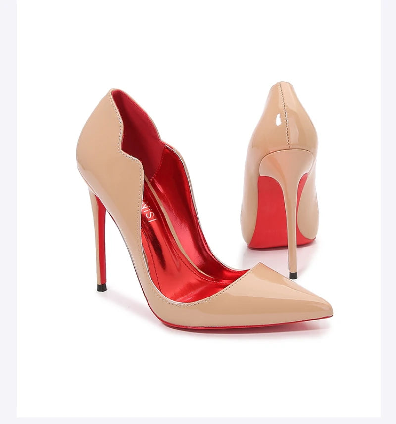 Women’s Black Pointed Toe Stiletto High Heels