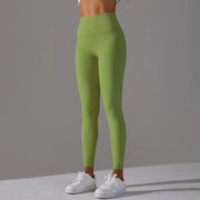 Women's High Waist Leggings (Taupe) | OWNLUXE