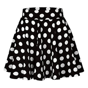 Effortless Bohemian Polka Dot Mini Dress for Middle-Aged Women – A-Line, Above Knee, Regular Fit