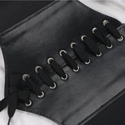 Women's High Waist Leather Waist Trainer | OWNLUXE