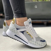 Women's Casual Sneakers Mesh Flat Single Shoes Heels | OWNLUXE