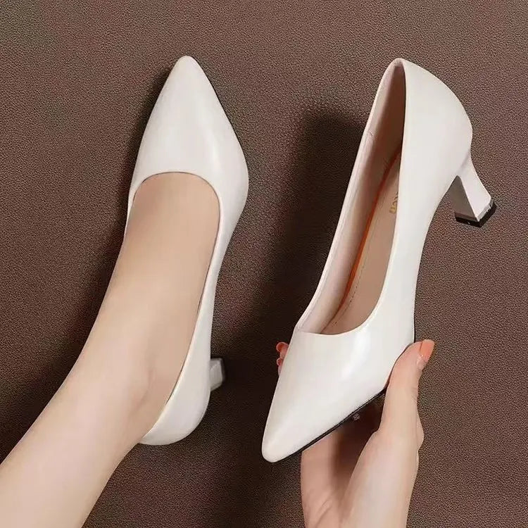 Women's Pointed Toe Pumps (Black) – Shop at OWNLUXE