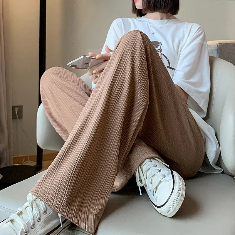 Wide-Leg Ice Pants | OWNLUXE
