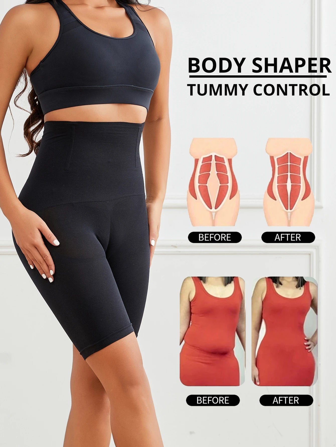 Medium-Control Shapewear Top – Wire-Free Everyday Smoothing