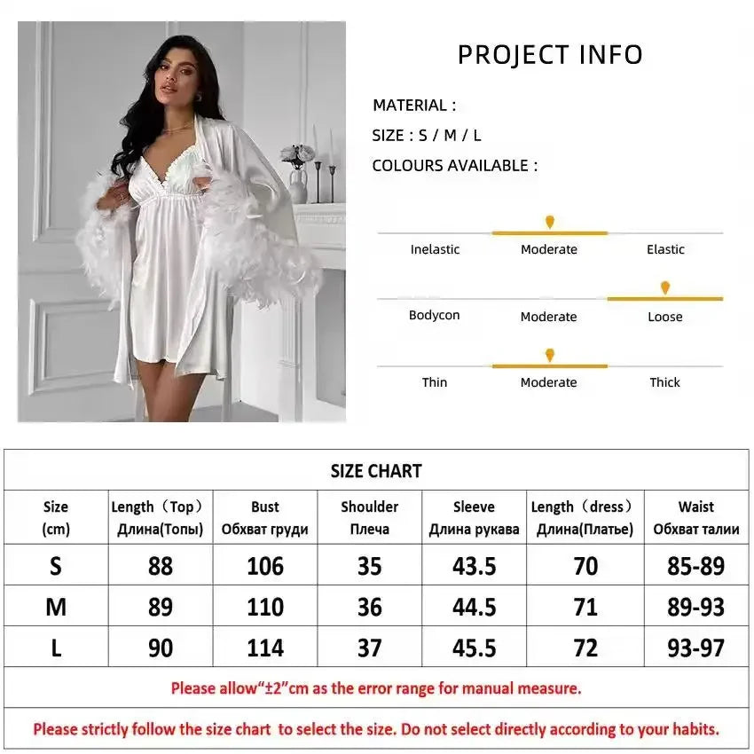 Knee Length Satin Robe – Lightweight Lounge Essential