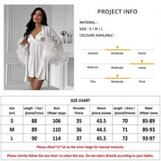 Knee Length Satin Robe – Lightweight Lounge Essential
