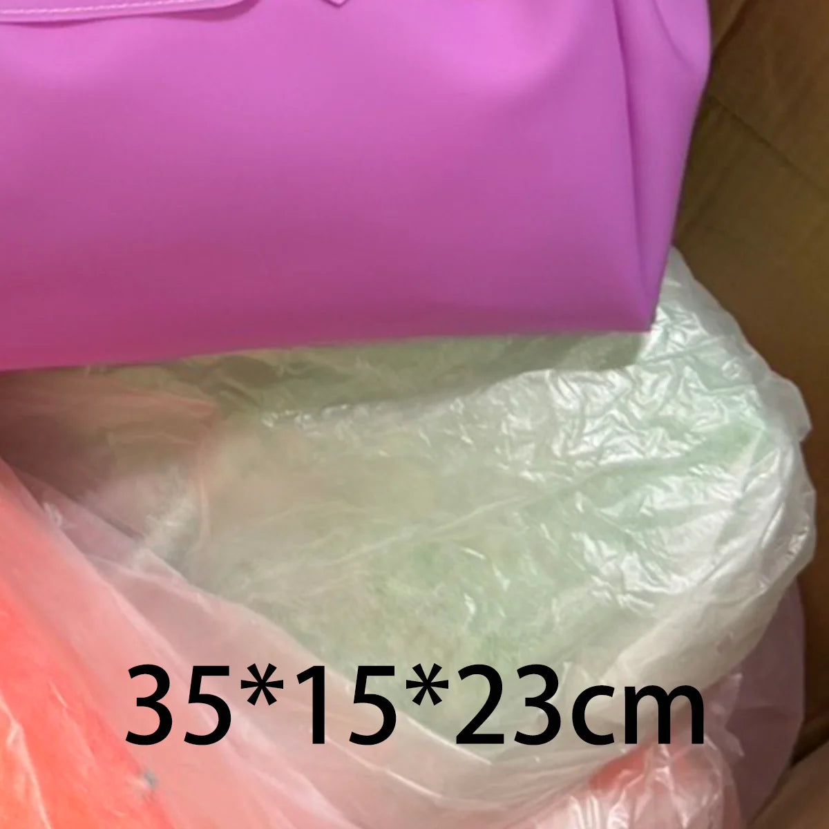 Spacious PVC Transparent Handbag | OWNLUXE
