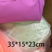 Spacious PVC Transparent Handbag | OWNLUXE
