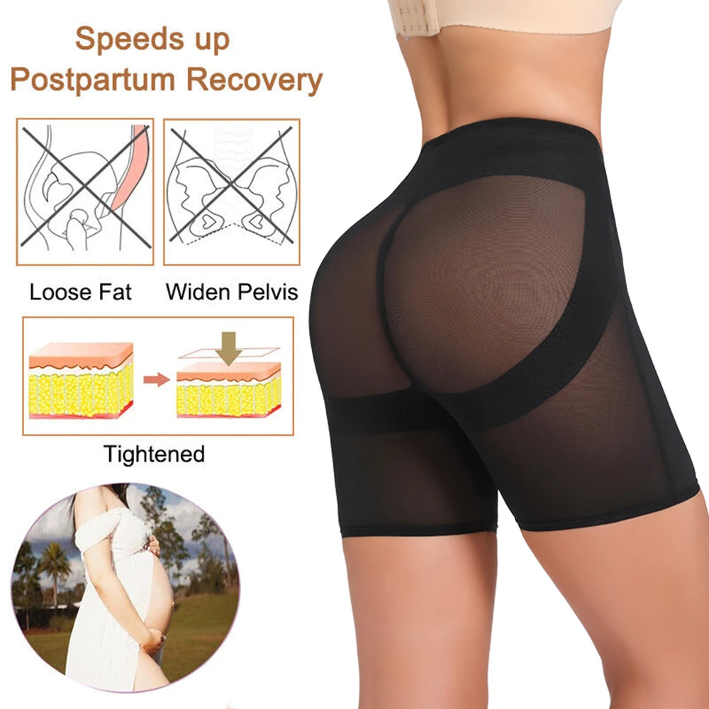 High Waist Butt Lifting Shaping Shorts - Breathable Shapewear Panties | OWNLUXE