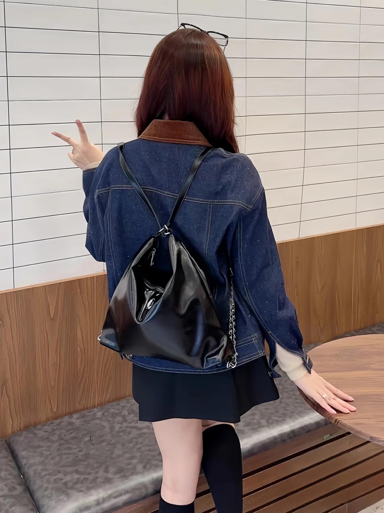 Women's PU Leather Shoulder Bag – Casual & Stylish Tote