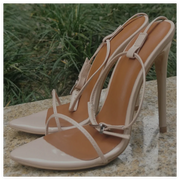 Women's Open Toe Stiletto Heels – Shop at OWNLUXE