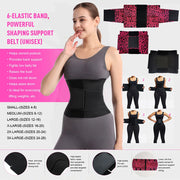 Women’s Waist Trainer Corset Belt – Triple Wrap Sweat Shaper