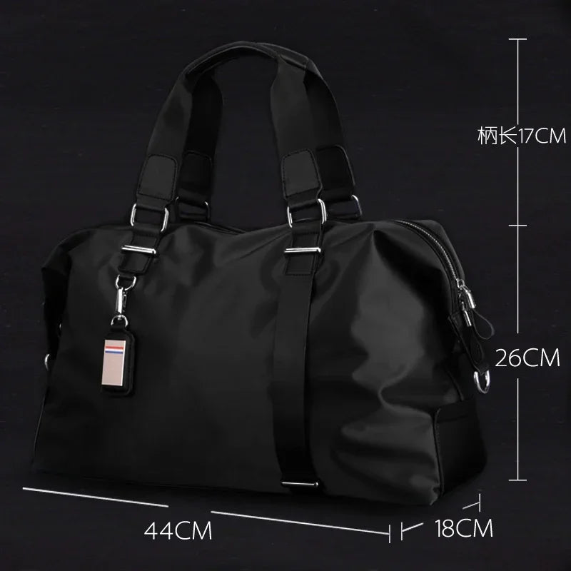 Spacious Nylon Travel Duffel Bag | OWNLUXE
