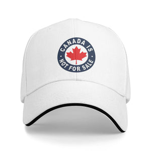 🔥 Canada Is Not for Sale Cap – Bold Maple Leaf Design | Casquette Le Canada n’est pas à vendre – Design audacieux avec feuille d’érable