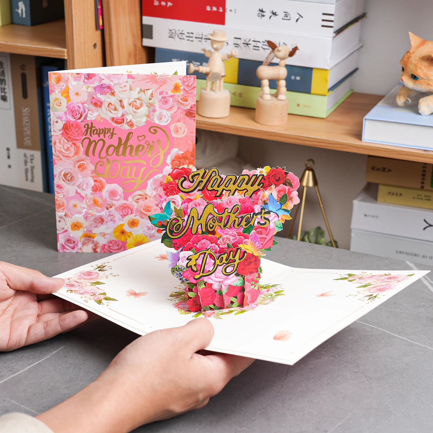 3D Pop-Up Mother's Day Card — Greeting Card for Mom | OWNLUXE