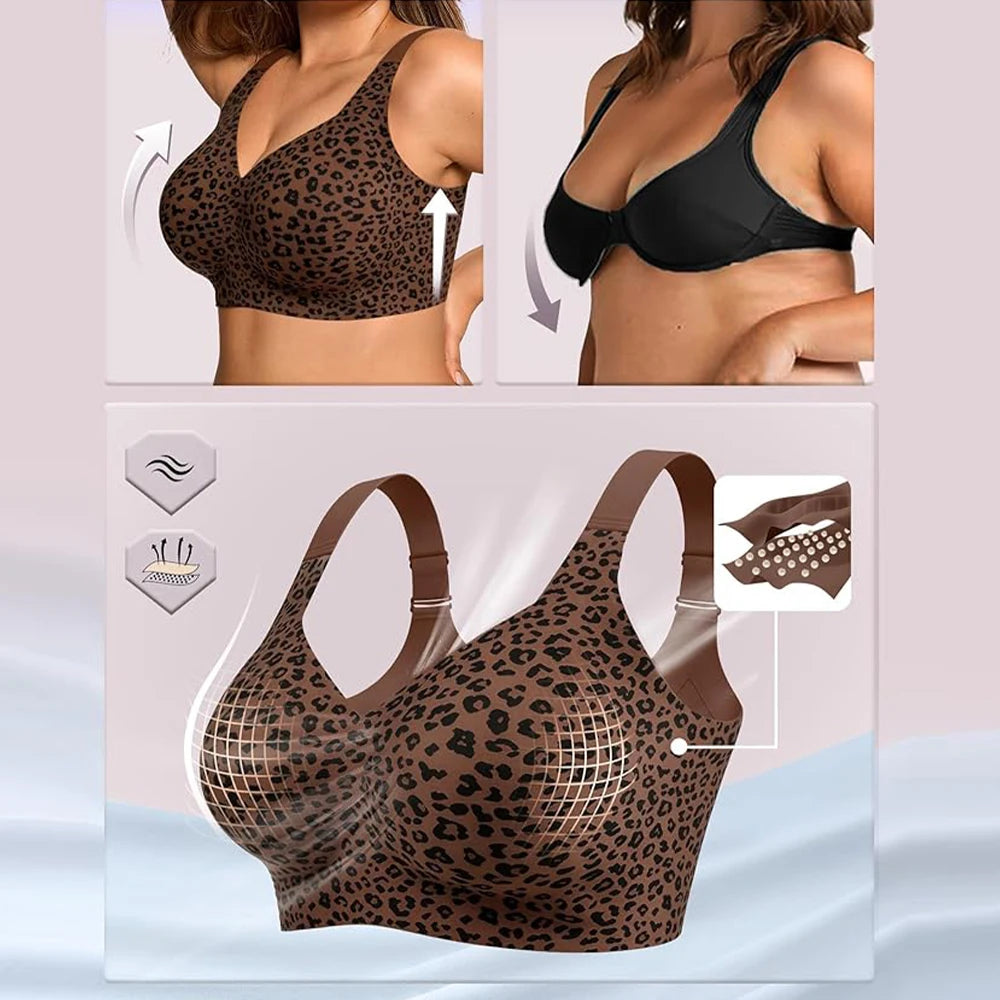 Seamless Push Up Plus Size Bra | OWNLUXE