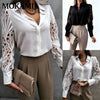 Women's Lace Casual Patchwork Top | OWNLUXE