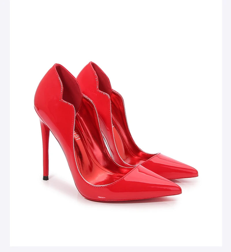 Women’s Black Pointed Toe Stiletto High Heels