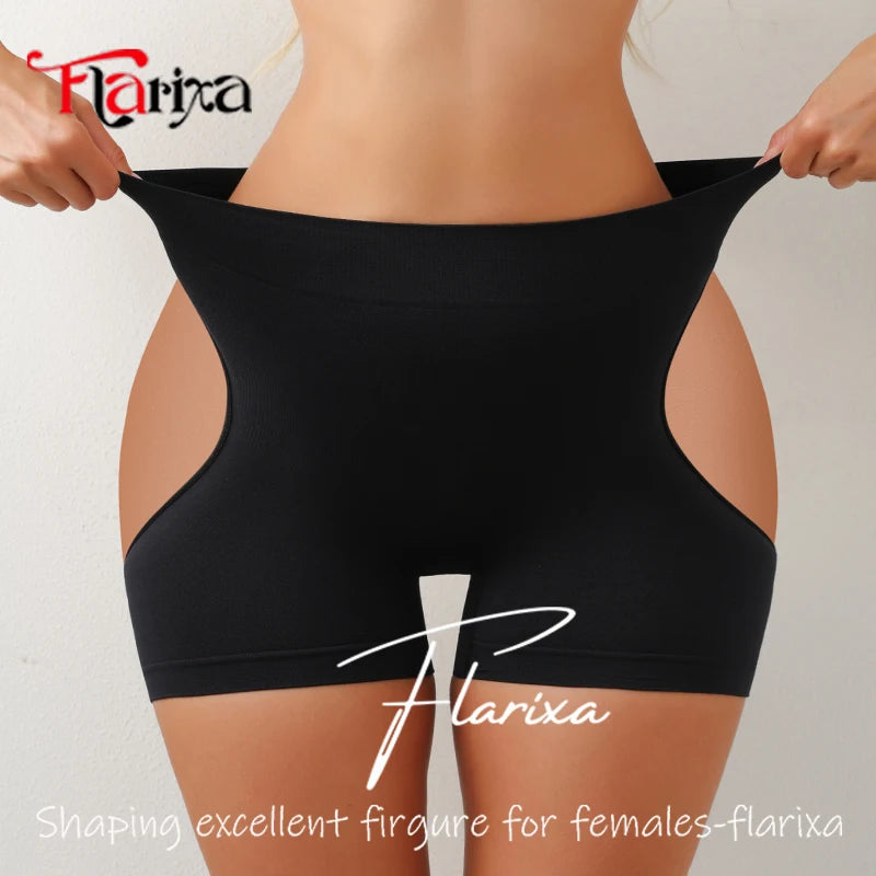 Butt-Lifting Mid-Waist Tummy-Control Seamless Shorts | OWNLUXE