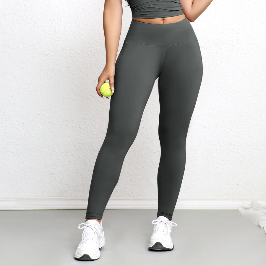 High-Waist Butt-Lifting Leggings with Pockets | OWNLUXE