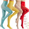 Women's High-Waist Oil Shiny Reflective Tights | OWNLUXE