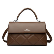 Soft PU Messenger Tote – Lightweight Everyday Shoulder Bag