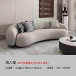 Load image into Gallery viewer, L-Shaped Lamb Wool Sofa – Nordic Modern Corner Comfort
