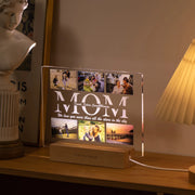 Custom Acrylic Lamp Personalized Photo Text Bedroom | OWNLUXE