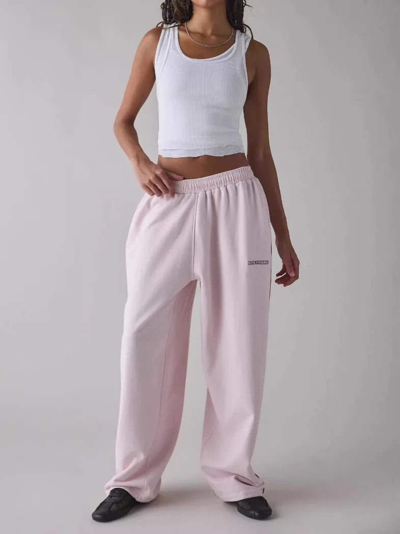 Women's Wide Leg Retro Pants | OWNLUXE