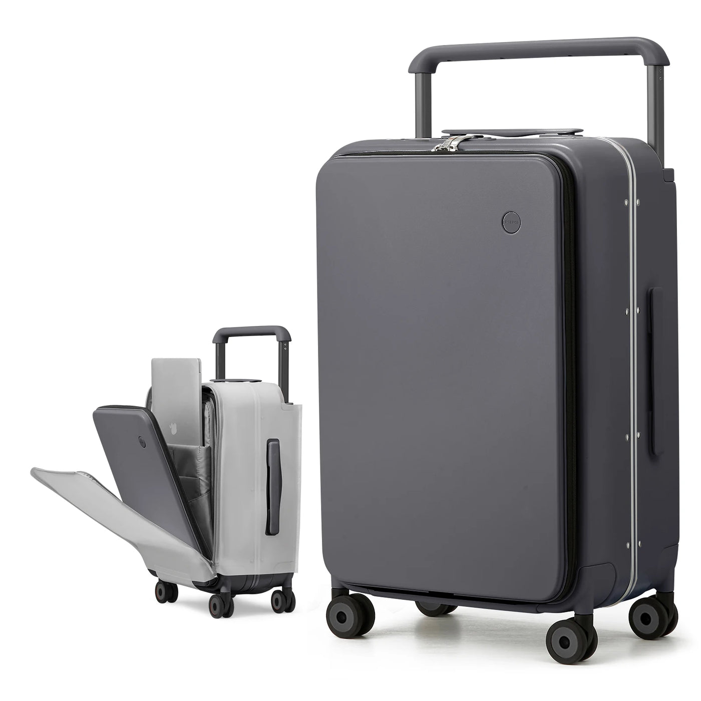 Luxury Hardside Luggage with Aluminum Frame & Spinner