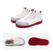 Mid-Top Barefoot Ankle Boots – Wide Toe Minimalist Sneakers