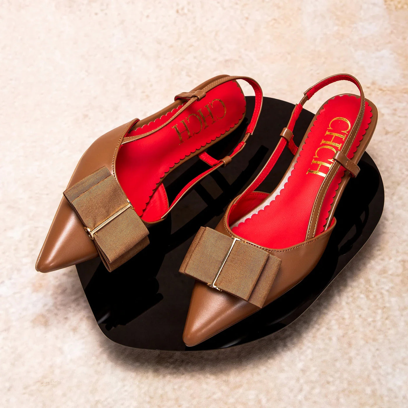 Women's Brown Strap Heels – Shop at OWNLUXE